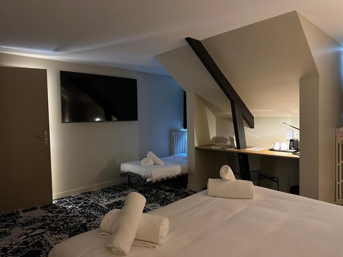 Logis Hotel & Restaurant Le Vert Bocage Franqueville-Saint-Pierre エクステリア 写真